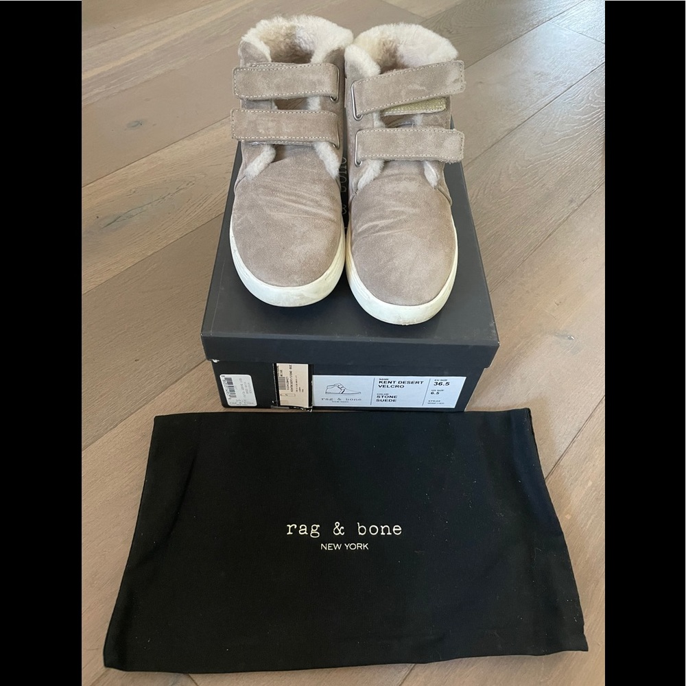 rag & bone Kent Desert Velcro boots